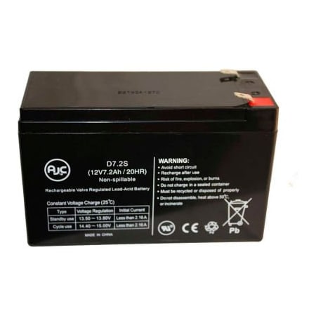Battery Clerk UPS Battery, UPS, 12V DC, 7 Ah, Cabling, F2 Terminal BEST TECHNOLOGIES-PATRIOT 0305-0425U